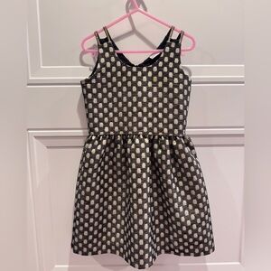Egg by Susan Lazar Jacquard girls dress size 4
